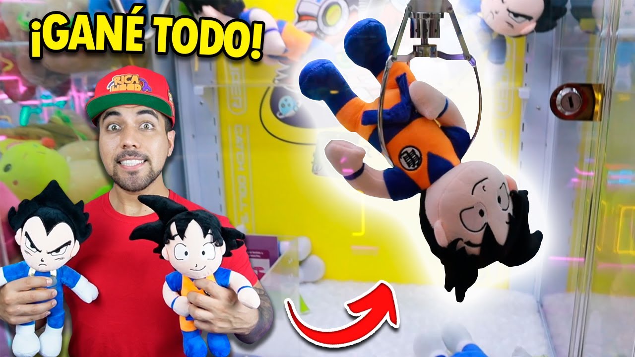 ¡LA MÁQUINA DE GARRA DE DRAGON BALL!