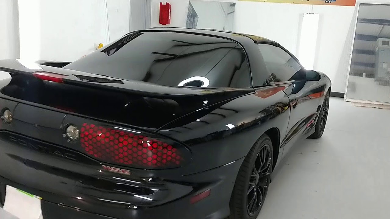1998 Pontiac Trans Am tinted with Xpel CS lifetime nationwide warranty 30% front doors 5% rear glass