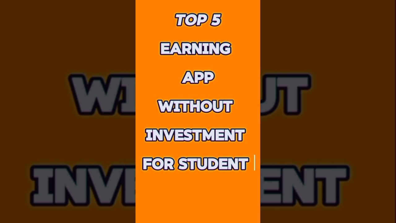 Top 5 Best Earning Apps Without Investment | घर बैठे ₹500-₹1000 Daily कमाएं #earningapp #video