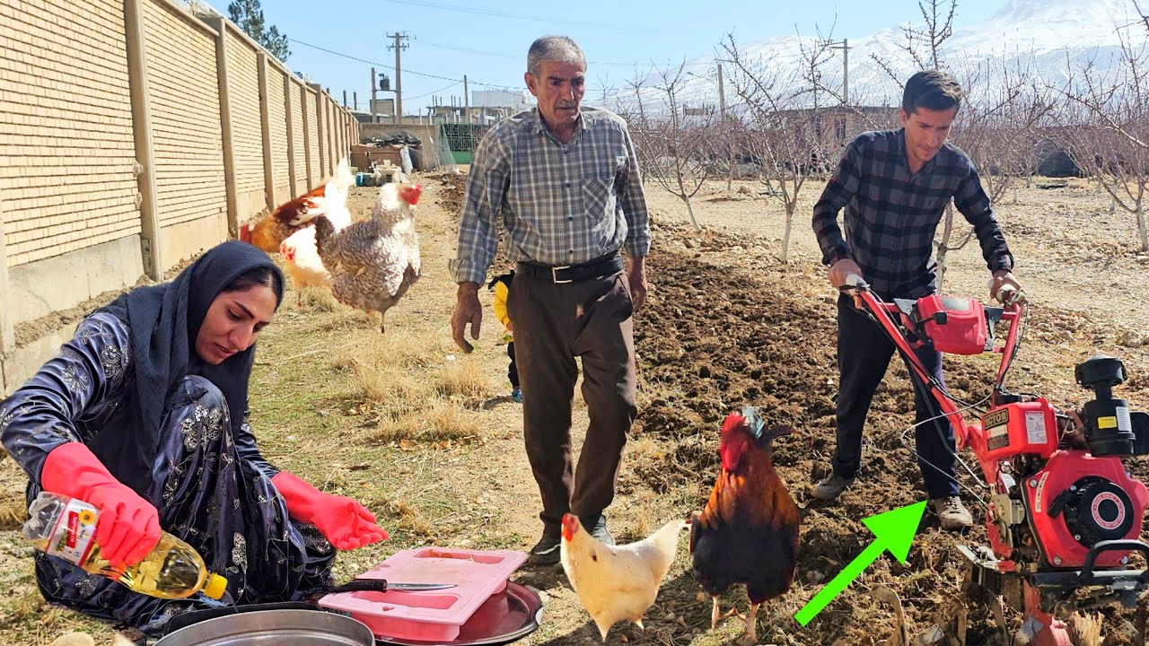 From Mehrdad's nomadic garden to Leila's cozy cooking | Slow life on cold days