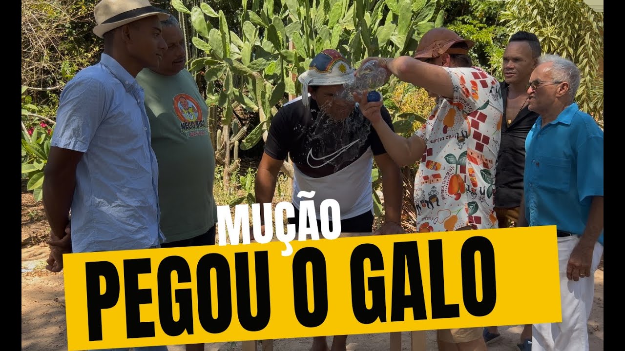 PEGOU O GALO NO TRUQUE DA ÁGUA