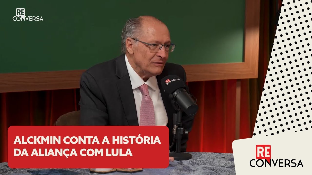 Alckmin conta a história da aliança com Lula