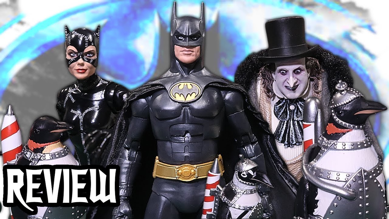 Реакция на обзор фигурки «Бэтмен возвращается из DC Multiverse: Женщина-кошка, Пингвин, Коммандос...