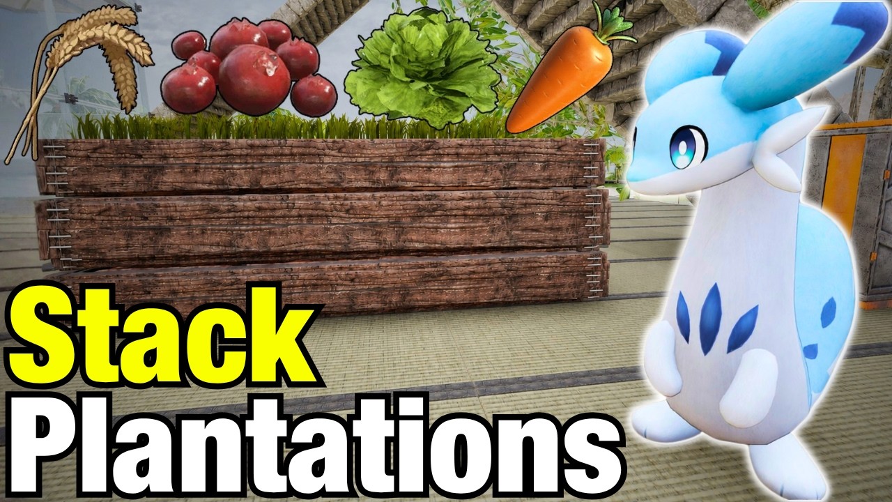 STACKING FARM Glitch in Palworld 1.0 | Two Methods