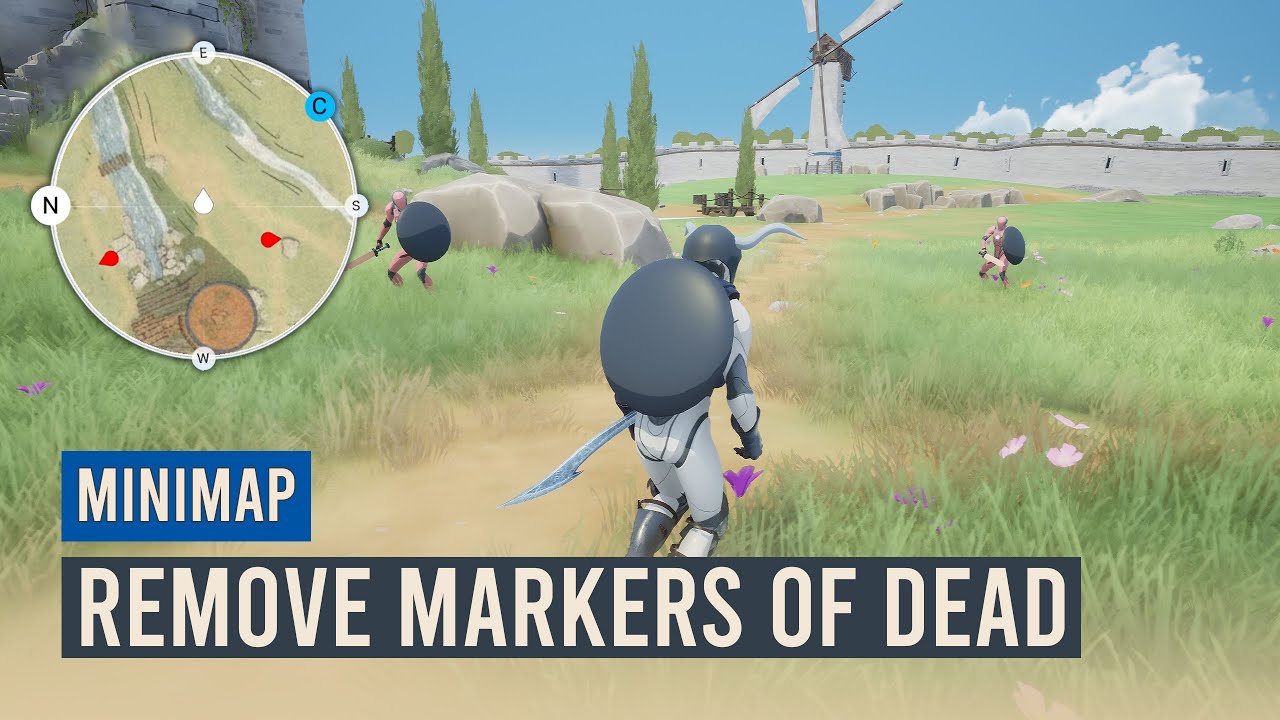 Unreal Mini Map - Remove Markers of Dead Enemies - Unreal Engine 5 Action RPG #206
