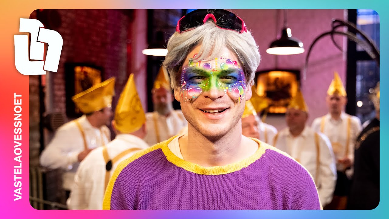 Creëer een vrolijke én stoere Vastelaoveslook, voor mannen! | Vastelaovessnoet🖌️🎨