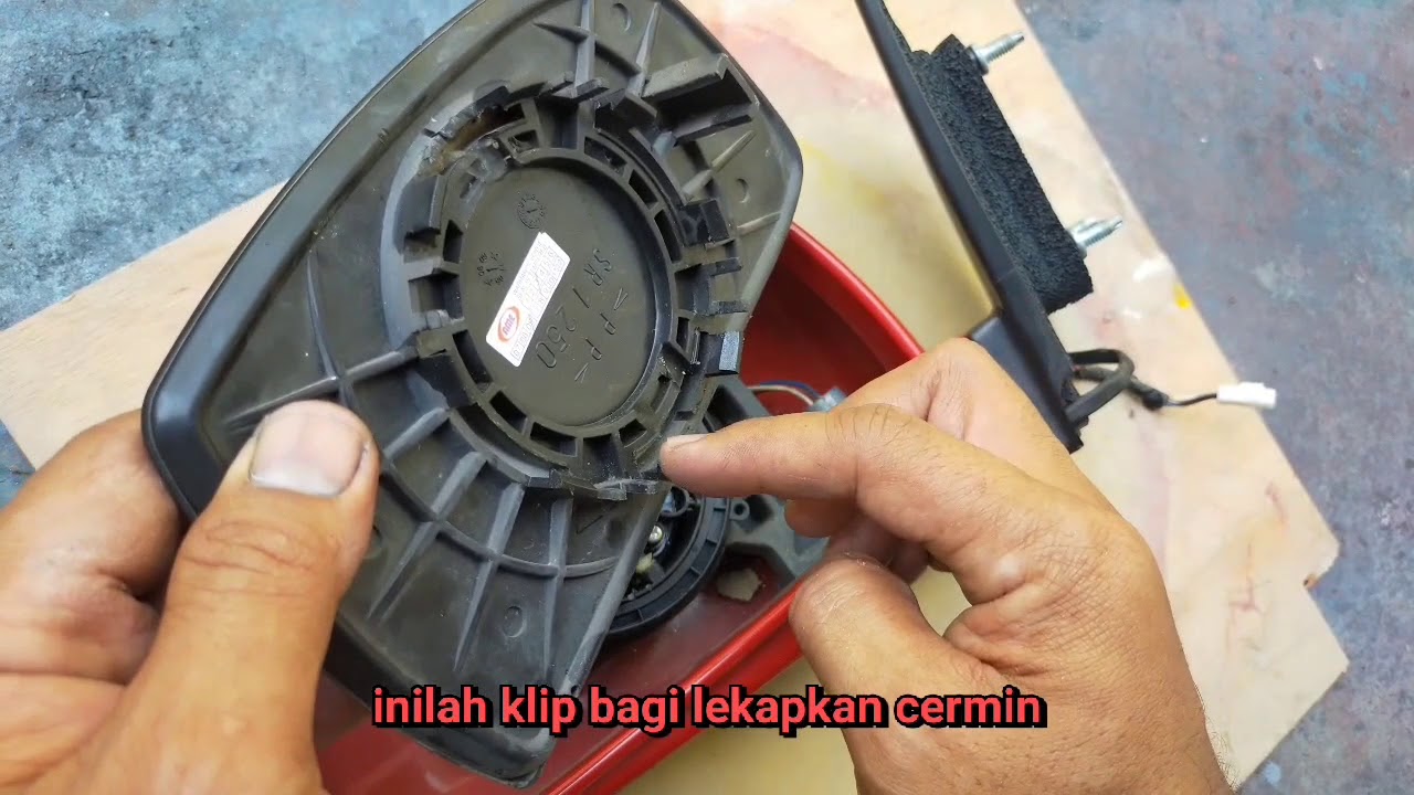Cara buka cermin side miror saga blm