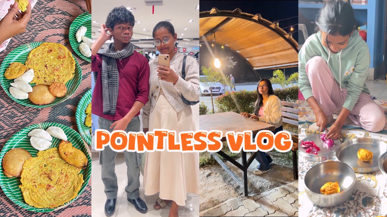 Pointless Vlog 🎀✨ Cooking 🧑‍🍳 Making Pitha | @BSSuperTips 