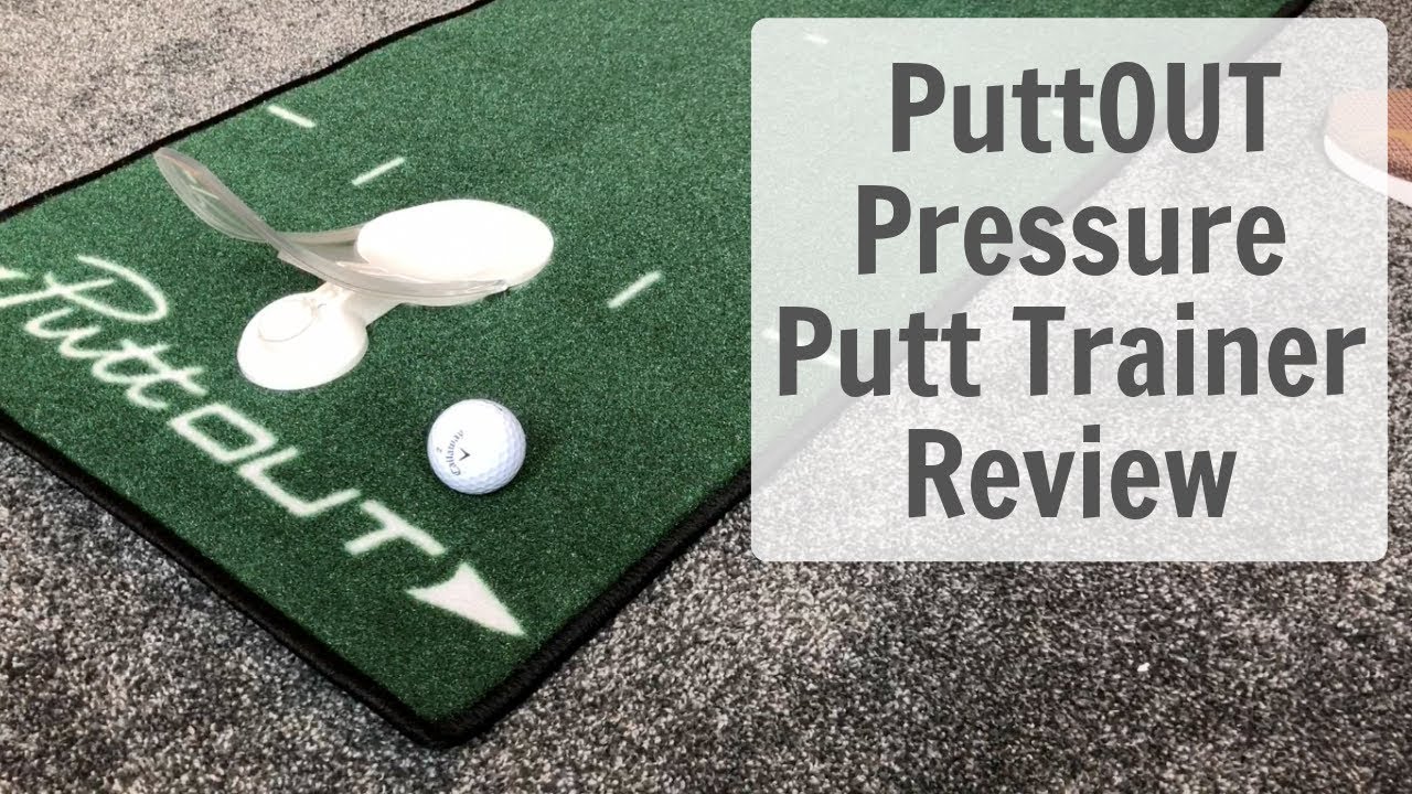PuttOUT pressure putt trainer review - make your putting practice fun!