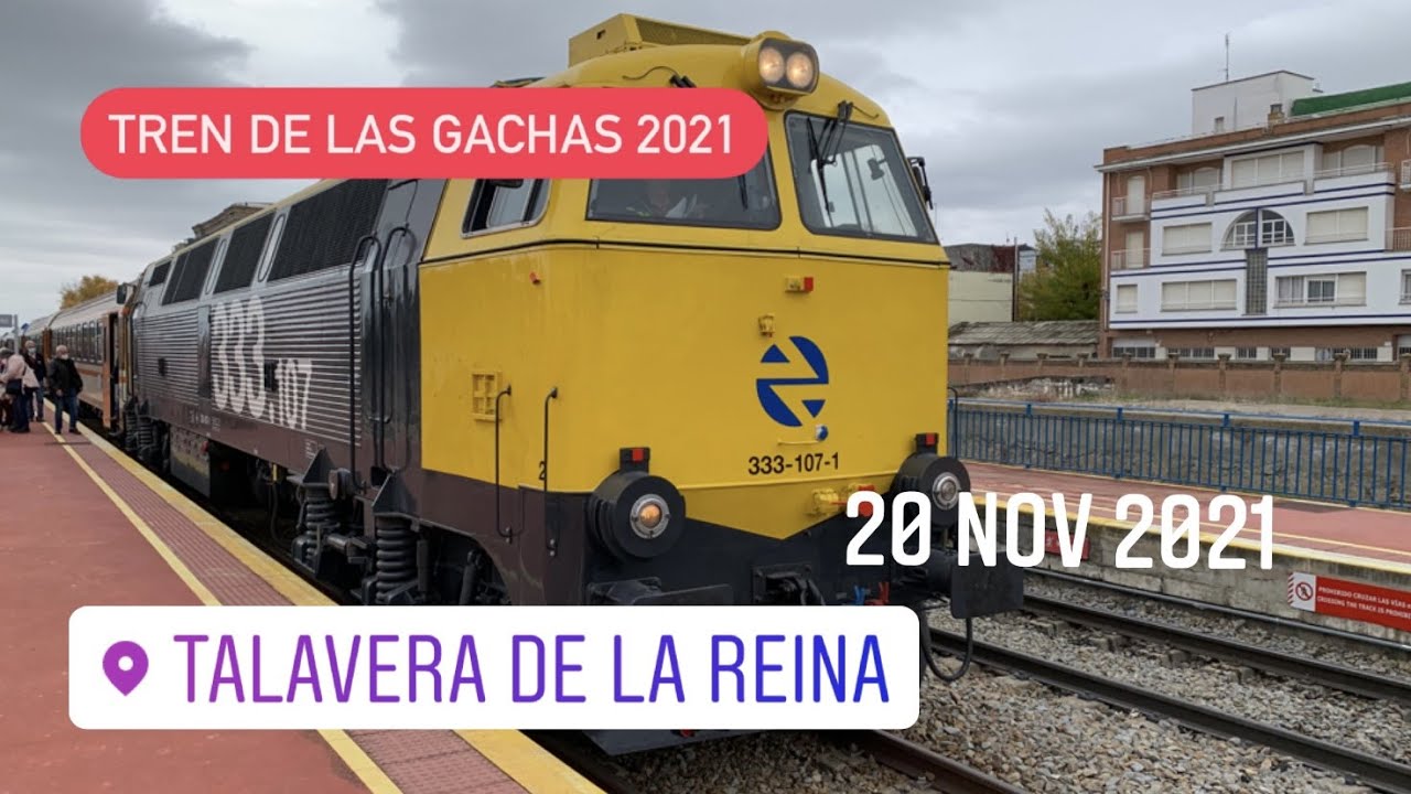Tren de las Gachas 2021: un viaje a Talavera de la Reina (Toledo)