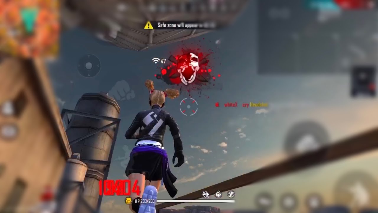 Best Shotgun Player Settings 🍀 Free Fire Highlights iPhone 8 Plus 🇧🇷