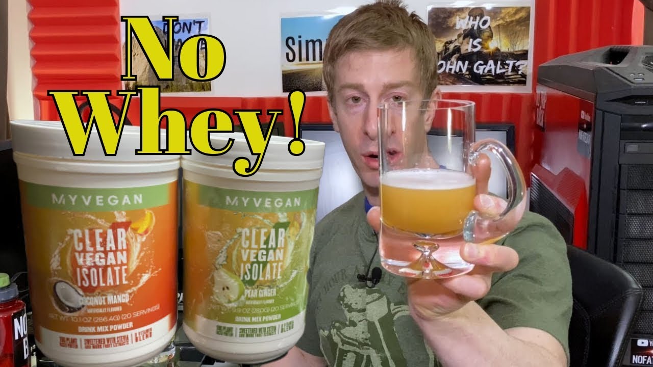 No WHEY! | Myprotein Clear Vegan Isolate Review | Supplement Review