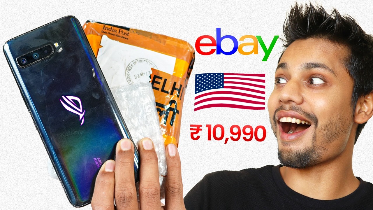 I Bought Gaming Smartphone ASUS ROG From Ebay -  ₹10,990 Only 🤐🔥