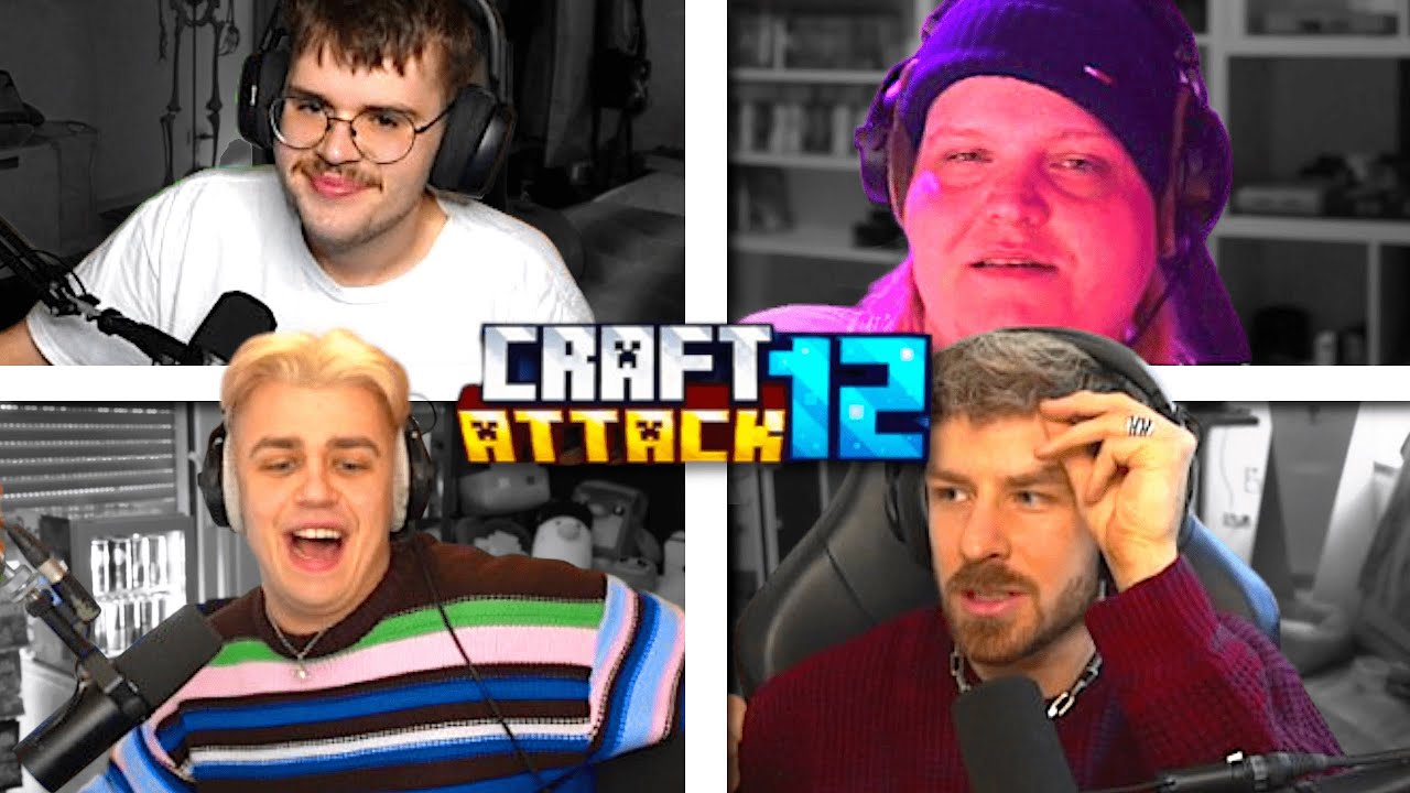 XXL CRAFT ATTACK PODCAST ESKALATION! (mit REWI, BASTIGHG, EXSL, TRYMACS, NOOREAX & FAISTER)
