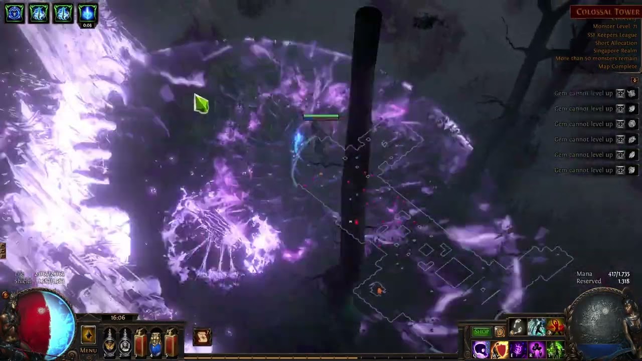 Chaos DoT Spellslinger League Starter test run (for 3.28)