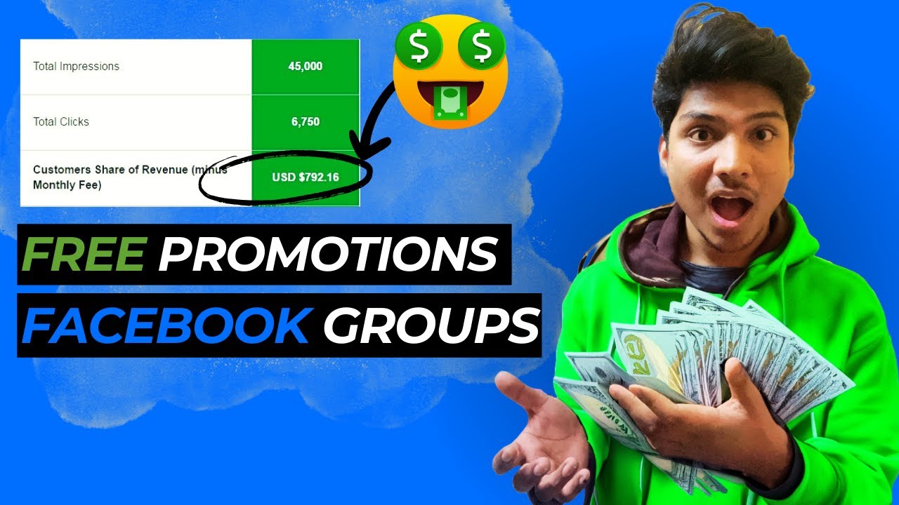 Facebook FREE Promotion from Facebook Groups
