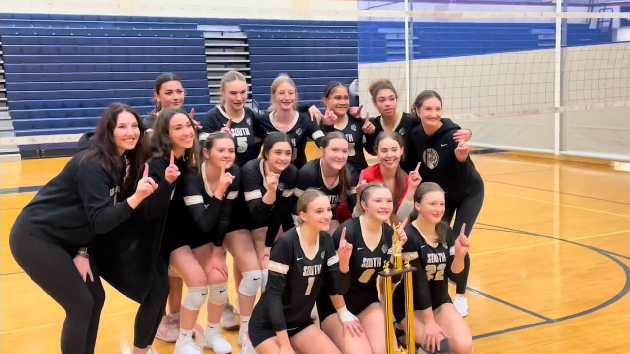 2025 Undefeated South Anchorage High School Wolverines JV Volleyball