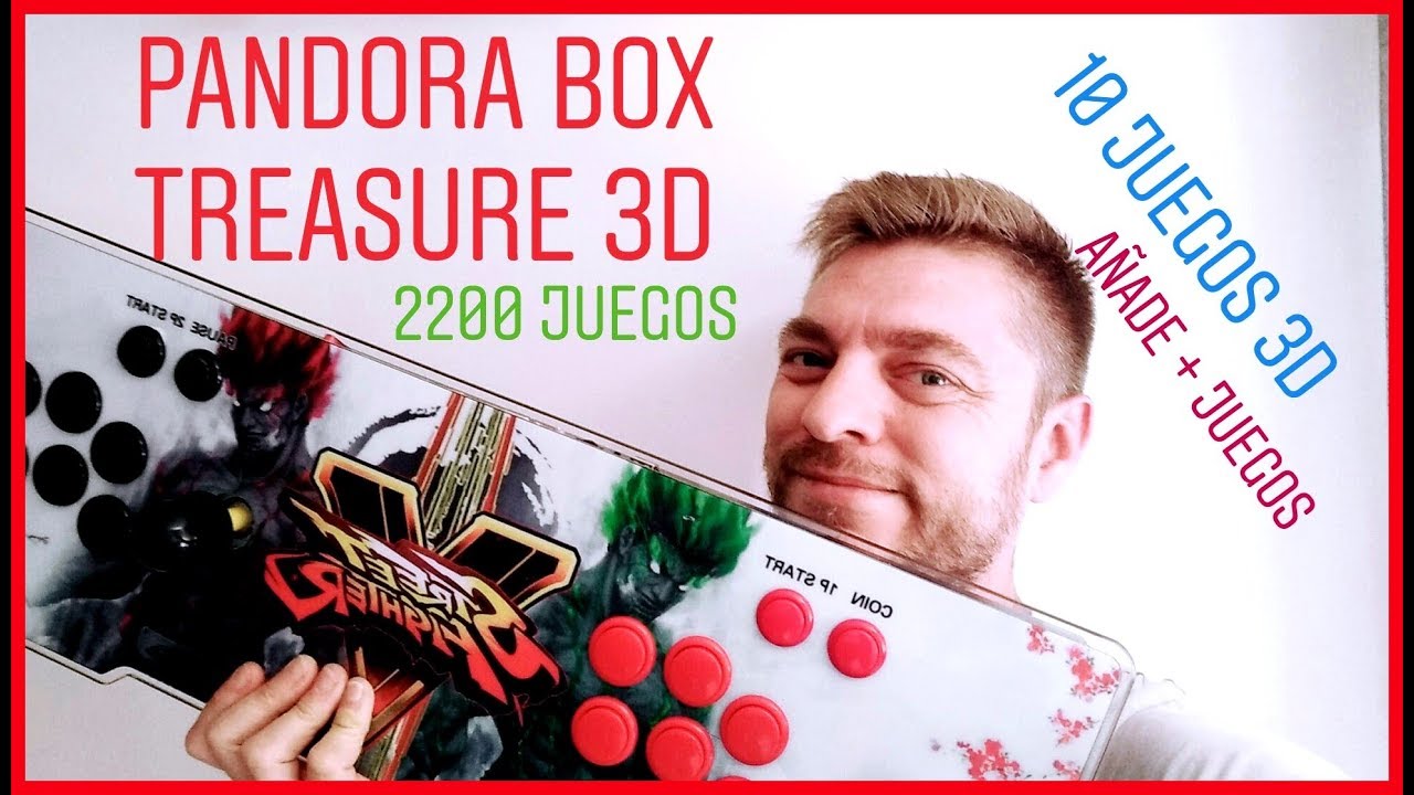 🕹️PANDORA BOX 3D , TREASURE 3D DANDO CAÑA A LOS JUEGOS 3D
