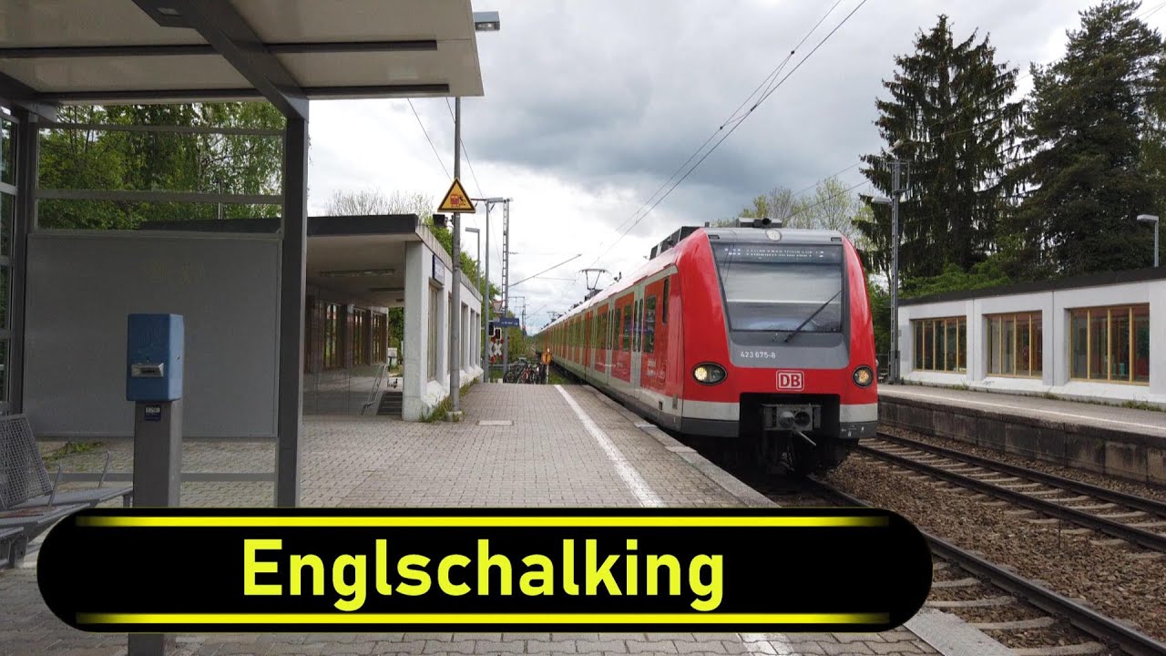 S-Bahn Station Englschalking - Munich 🇩🇪 - Walkthrough 🚶