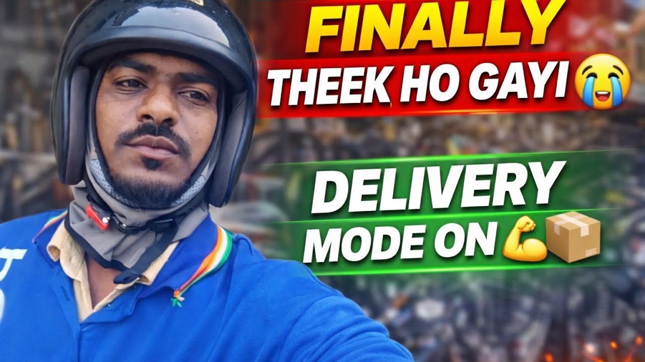 Finally Bike Ka Kaam Hogaya 🔧🏍️ | Ab Wapas Delivery Mode ON 💪📦