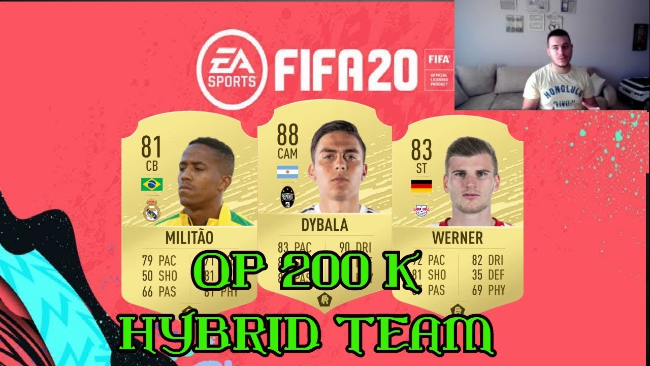 BEST 200 K HYBRID TEAM! FIFA 20 ULTIMATE TEAM