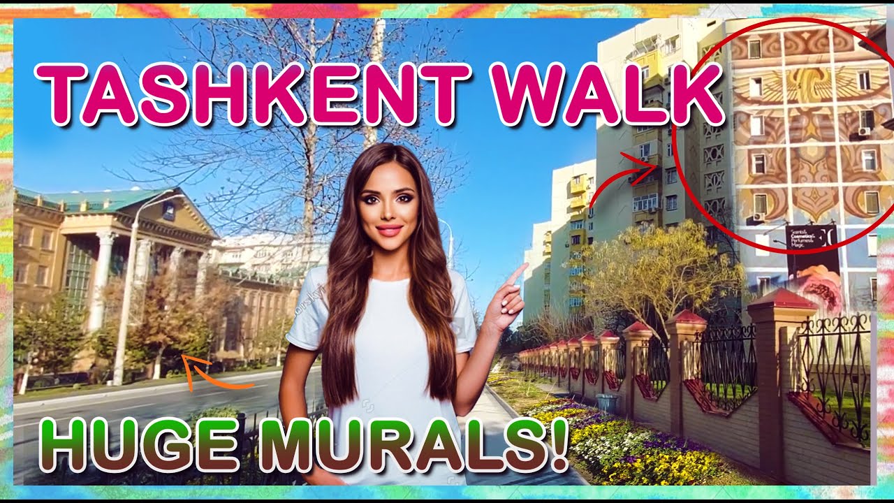 Railworkers District | Tashkent city Walking Tour | Uzbekistan Travel Adventure