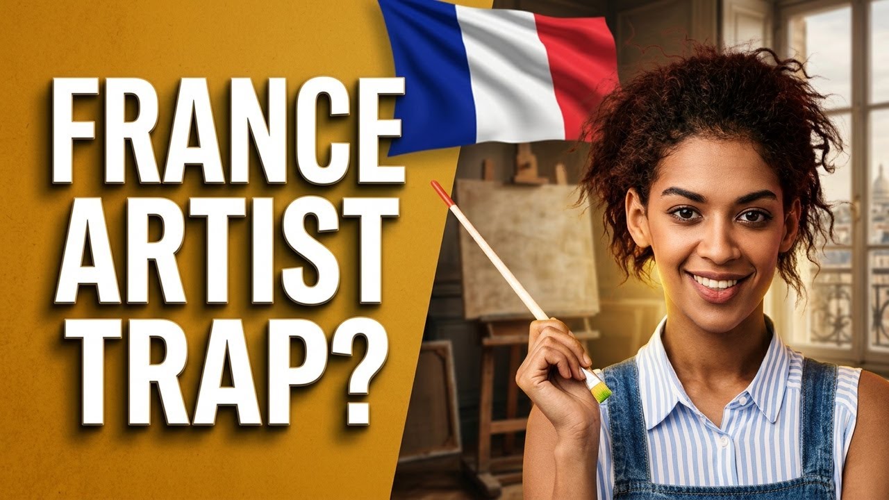 How to work and setup as an Artist France #artistinfrance #france #movetofrance