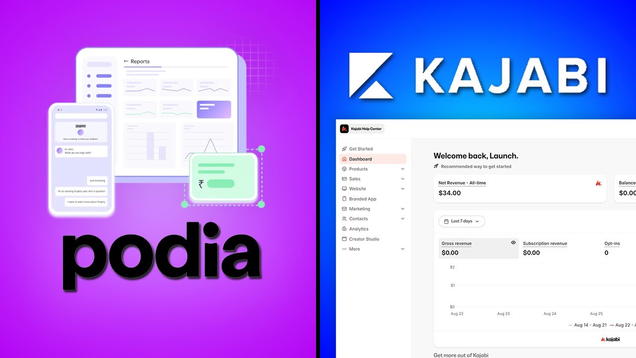 Kajabi или Podia: что выбрать?