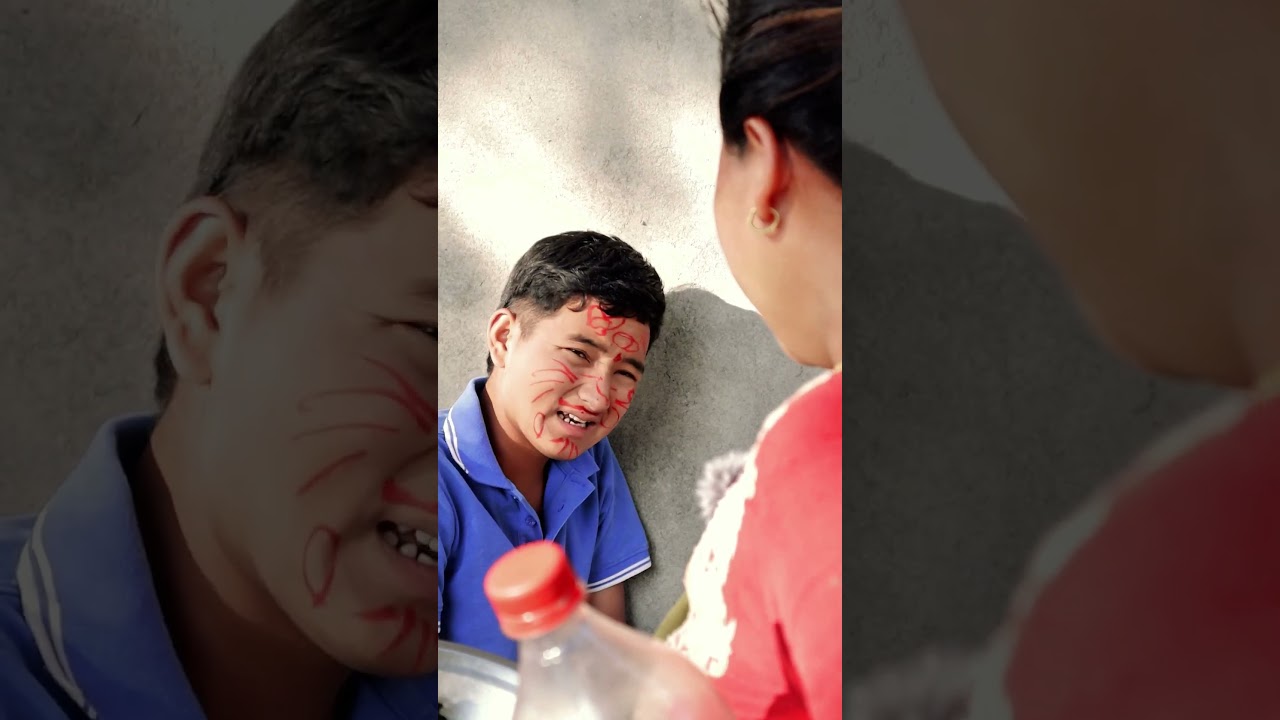 Baini ko sapath #nepali comedy #nepalicomedy #brothersister #familyfun