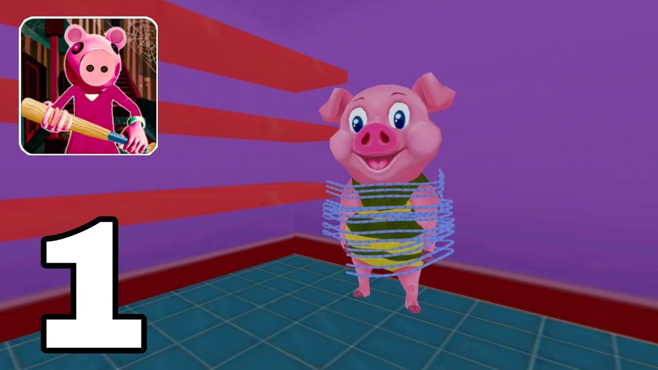 Piggy Family 3D: House Escape Gameplay Part 1 All Levels