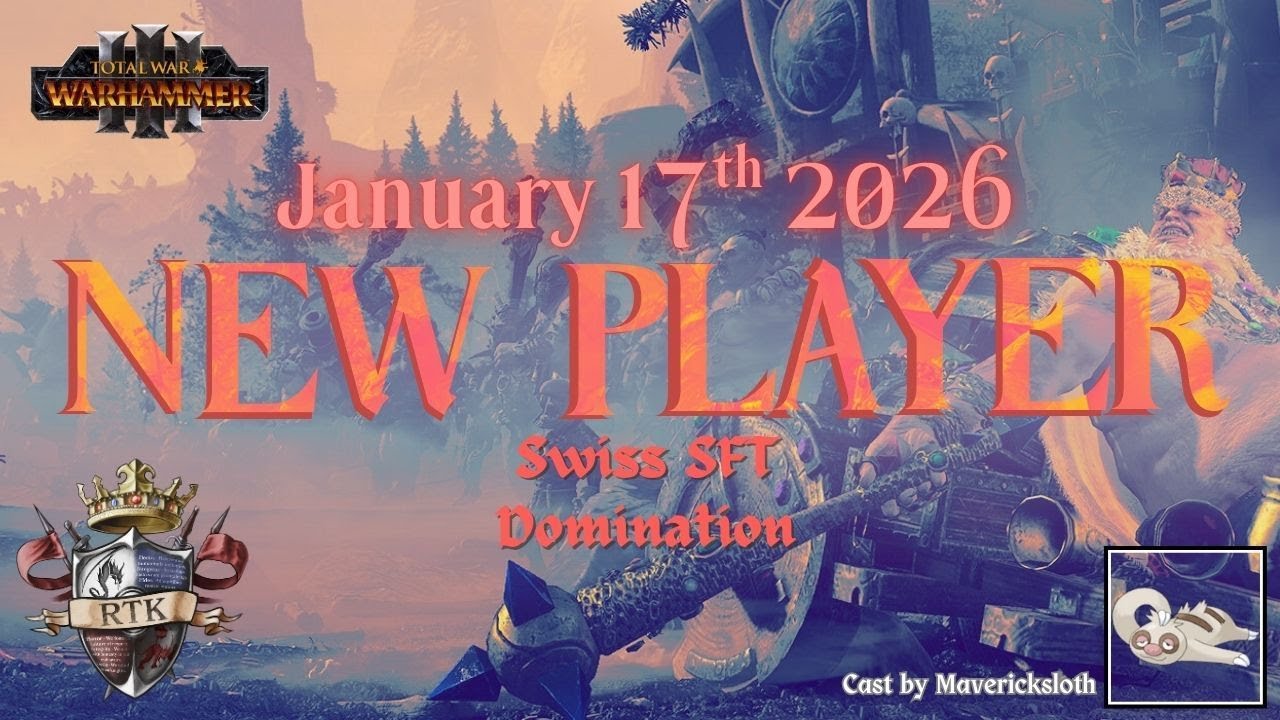 Saturday Showdown's Abound! New Player Tournament Total Warhammer III Competitive