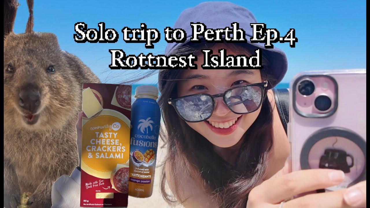 西澳獨旅 Solo Trip to Perth Ep4 羅特尼斯島一日遊 超級值得！看到短尾矮袋鼠本尊！船怎麼搭？島上玩什麼？竟然騎到快斷氣？
