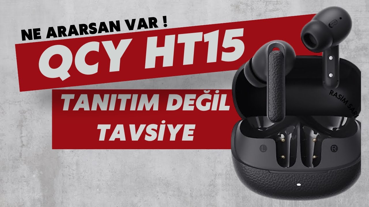 Наушники Qcy Buds ANC HT15 Bluetooth 🎧 ЭТО НАУШНИКИ