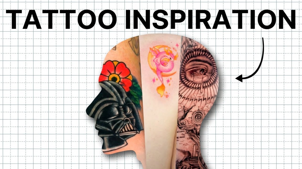 3 INSANE Tattoo Designs: Darth Vader, Dragon & Icarus!
