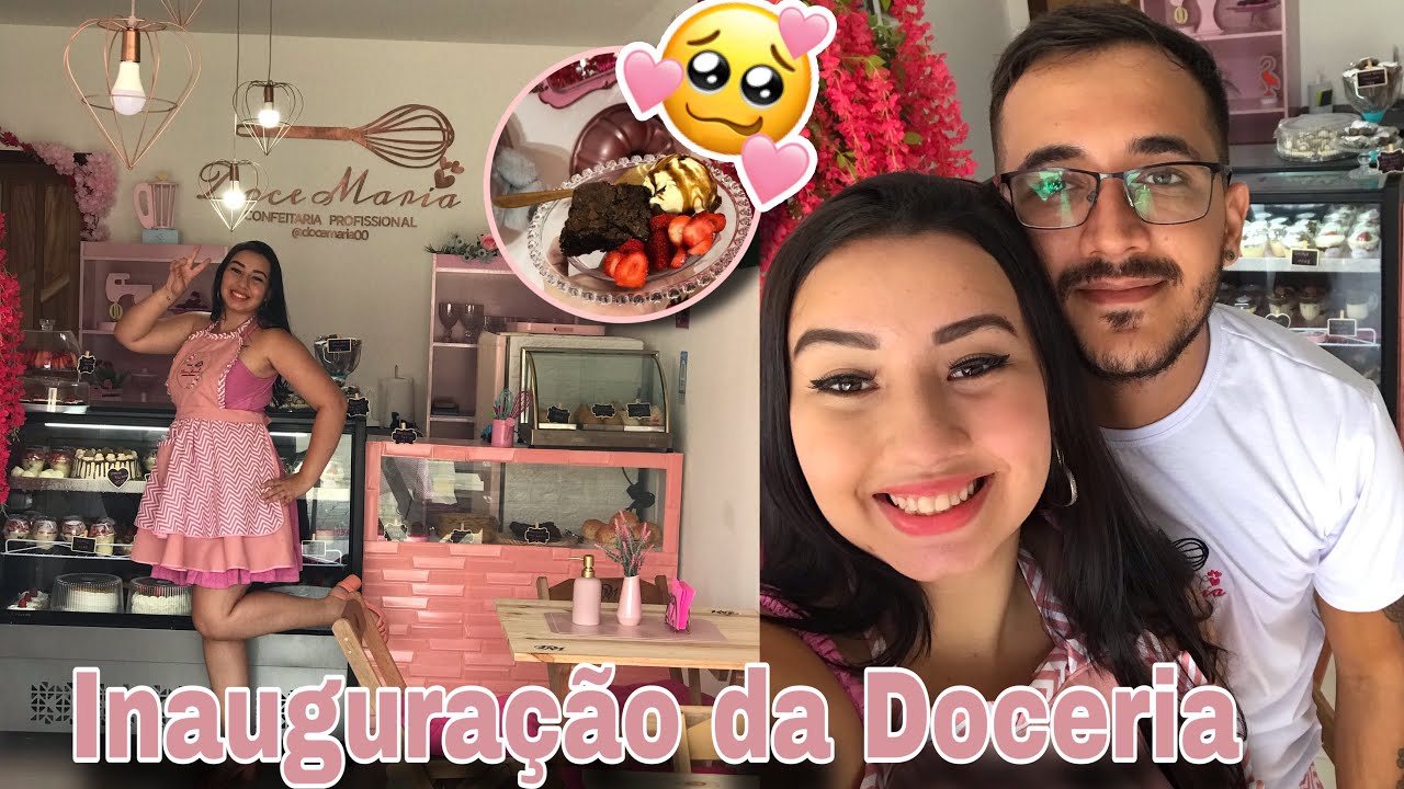 INAUGURAÇÃO DA MINHA DOCERIA/CONFEITARIA 😭🙏🏻💓🍰