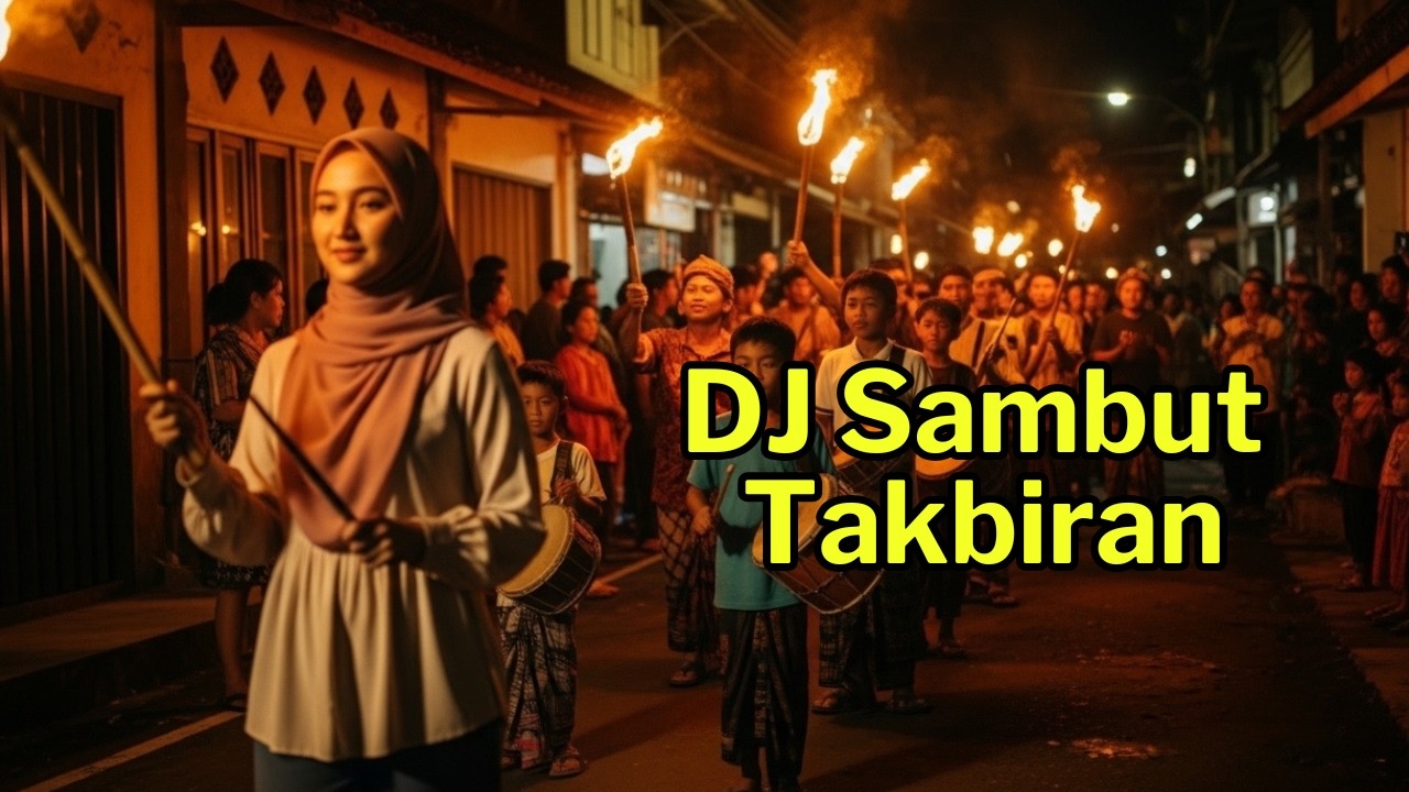 Malam Takbiran Lebaran Segera Datang | DJ  Religi Islam