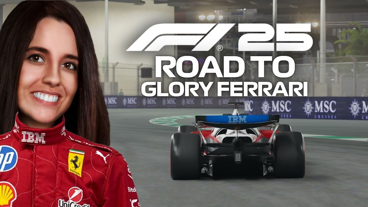 F1 25 Road to Glory Driver Career in Ferrari - Jeddah & Imola