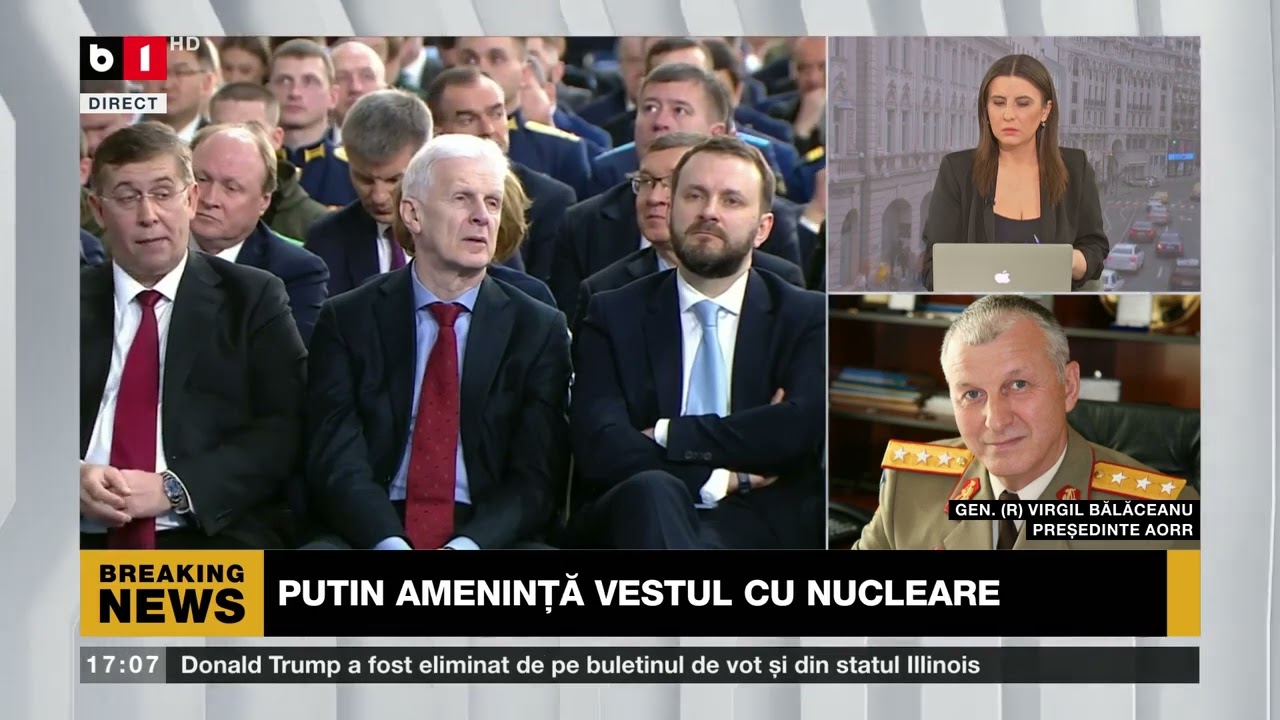 V. Bălăceanu: „Discursul lui Putin pe componenta legată de Ucraina demonstrează că el, prin Rusia,
