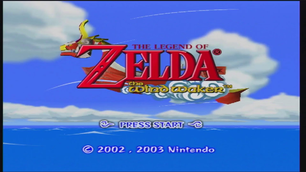 THE LEGEND OF ZELDA THE WINDWAKER GAMECUBE
