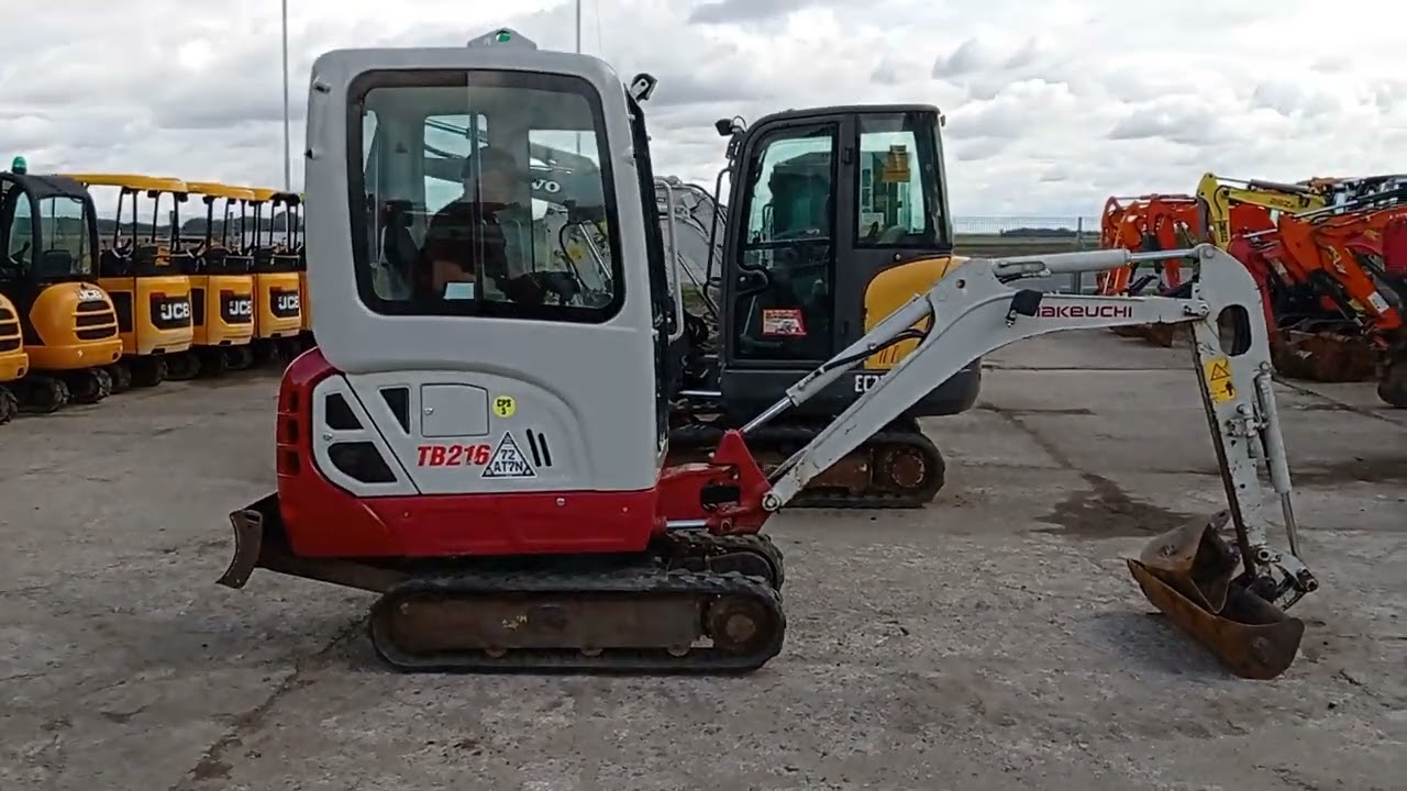 Mini koparka TAKEUCHI TB 216 ,2018 rok
