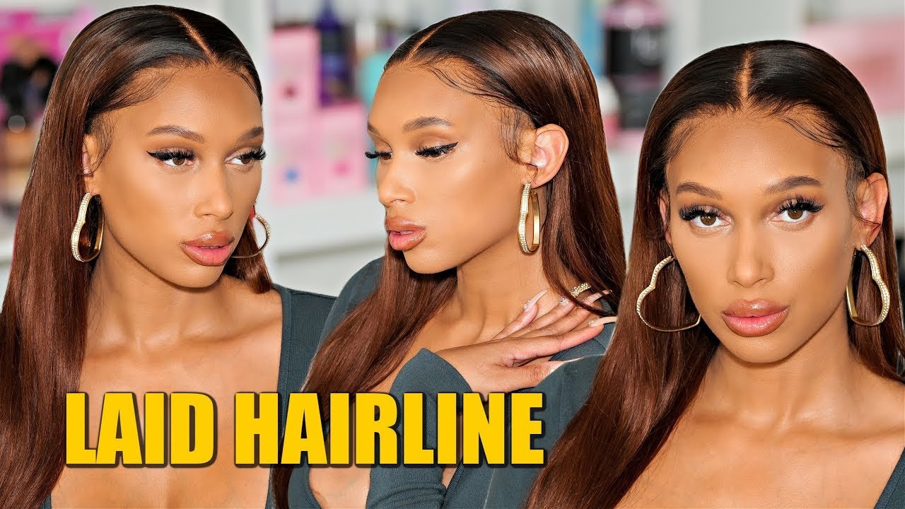 How To Lay SUPER PRE PLUCKED HAIRLINE WIG ����  Afsisterwig