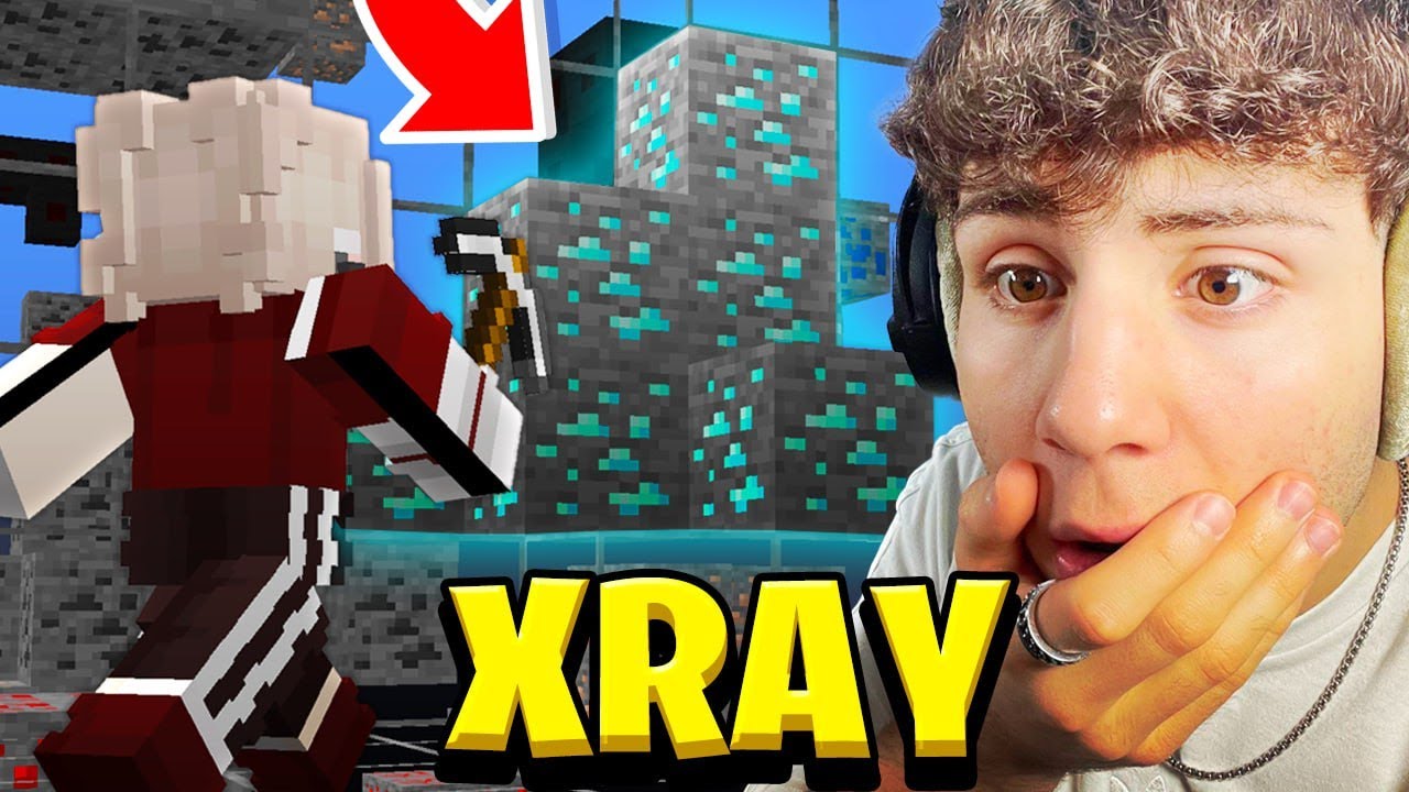 HACKER UTILIZZA XRAY di NASCOSTO e VIENE BANNATO su MINECRAFT!