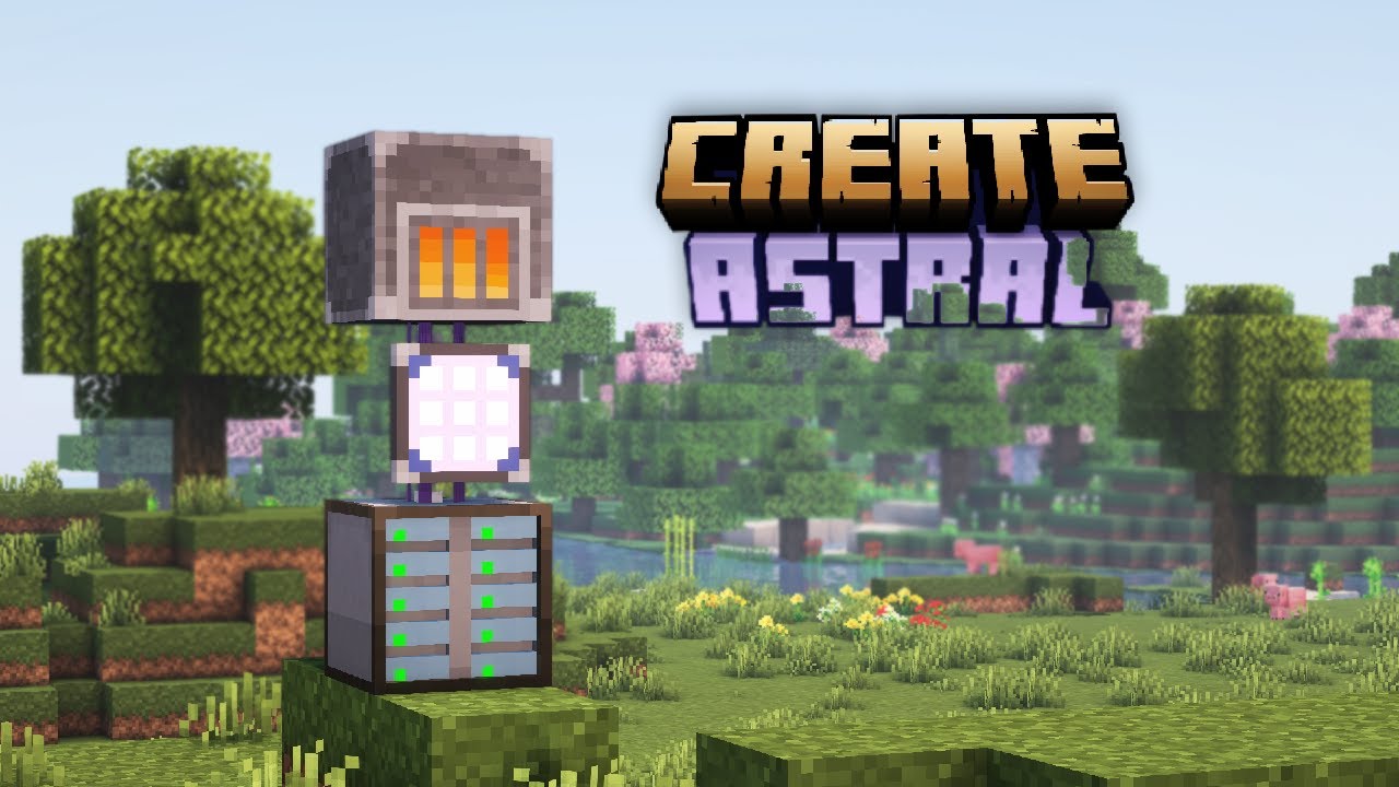 Moon Meteorites to AE2 Storage Ep14 Create: Astral Modpack