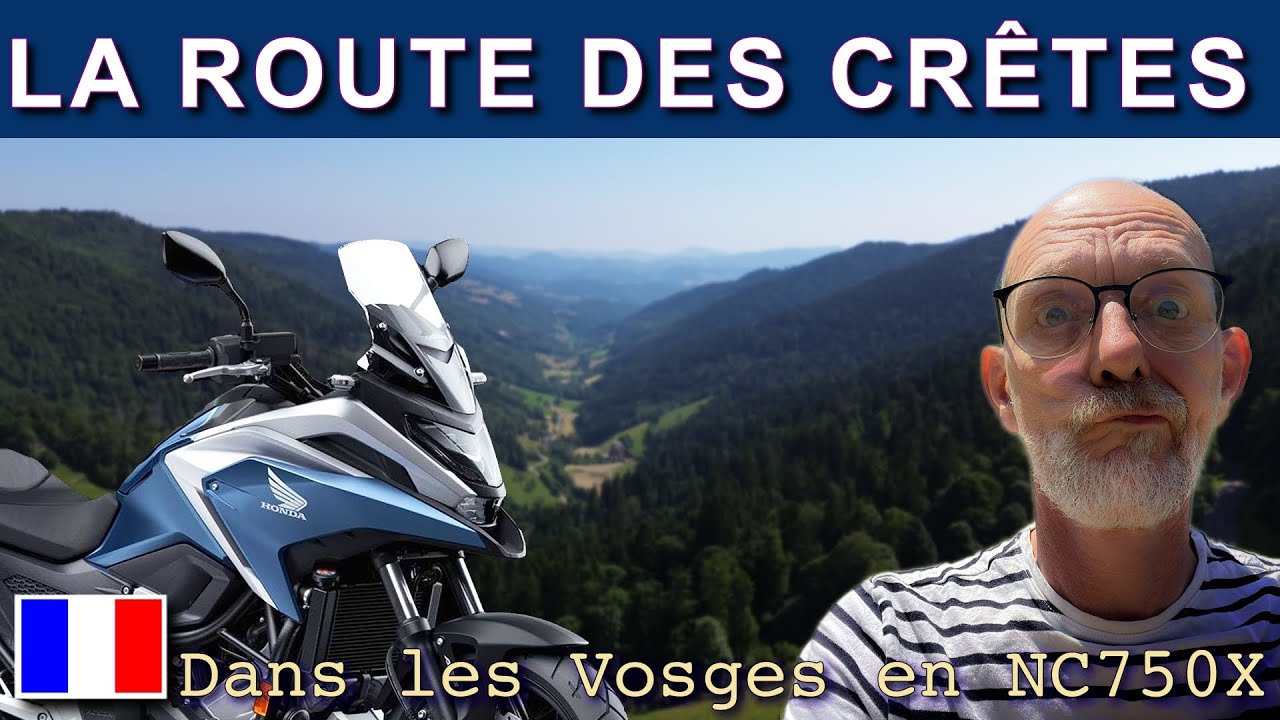 Découvrez la route des crêtes à moto 🏍️  Road Trip Moto (Conseils + Itinéraire)