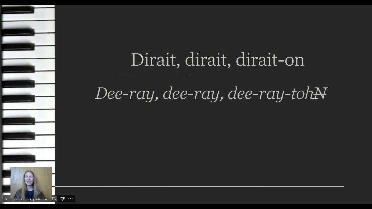 French Pronunciation  - Dirait-On