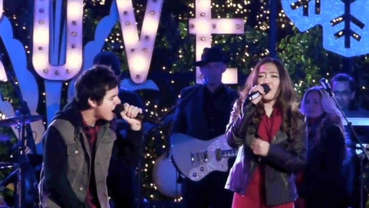 Charice & David Archuleta - Have yourself a merry little Christmas (with lyrics)