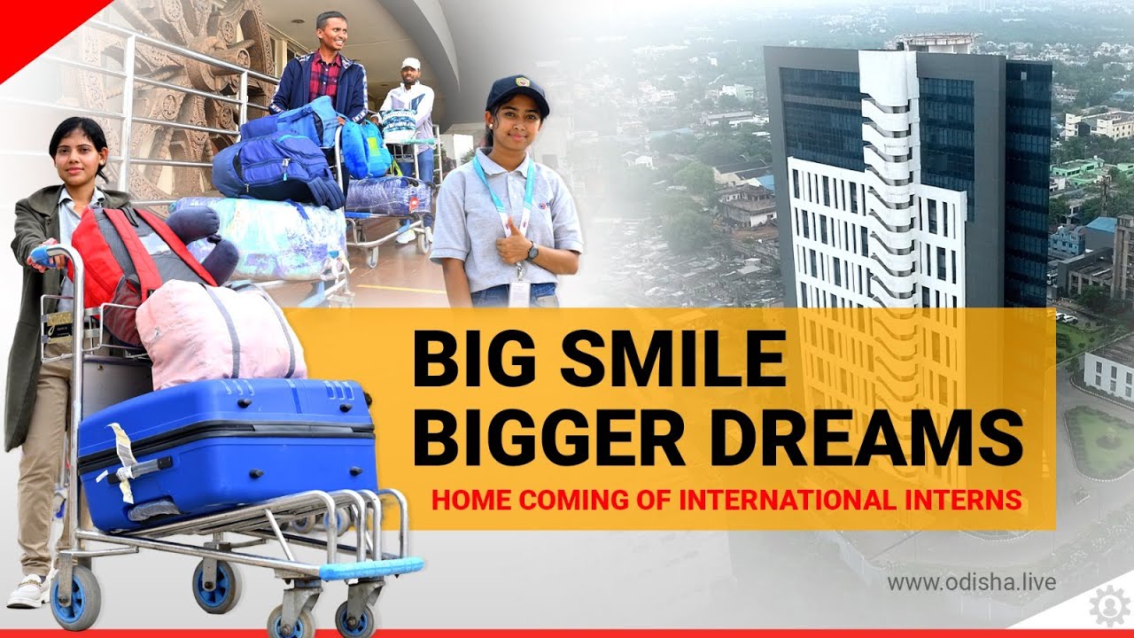 Odisha Youth @ World Skill Center Return Home Post 6 Month International Internship - Special Report
