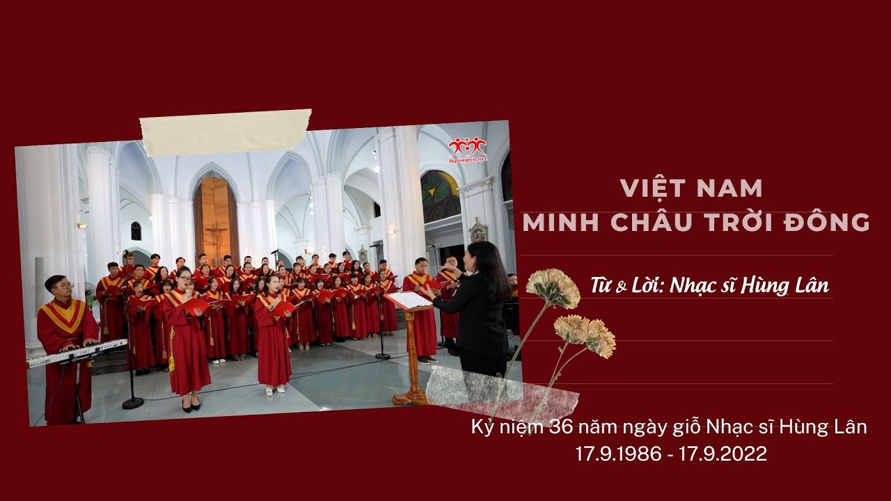 ♫ Việt Nam Minh Châu Trời Đông - St: Hùng Lân | Ca đoàn Đồng Tâm