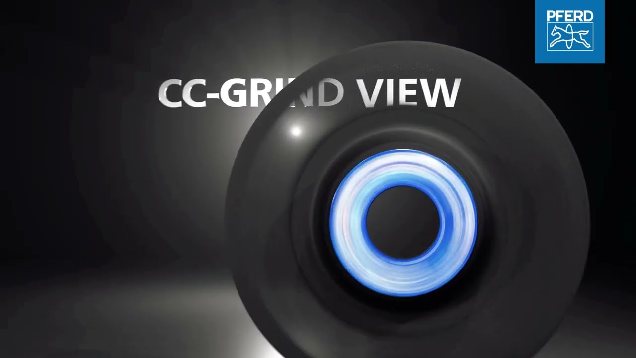 Visión clara, desbaste agresivo - CC-GRIND VIEW Disco de desbaste - PFERD
