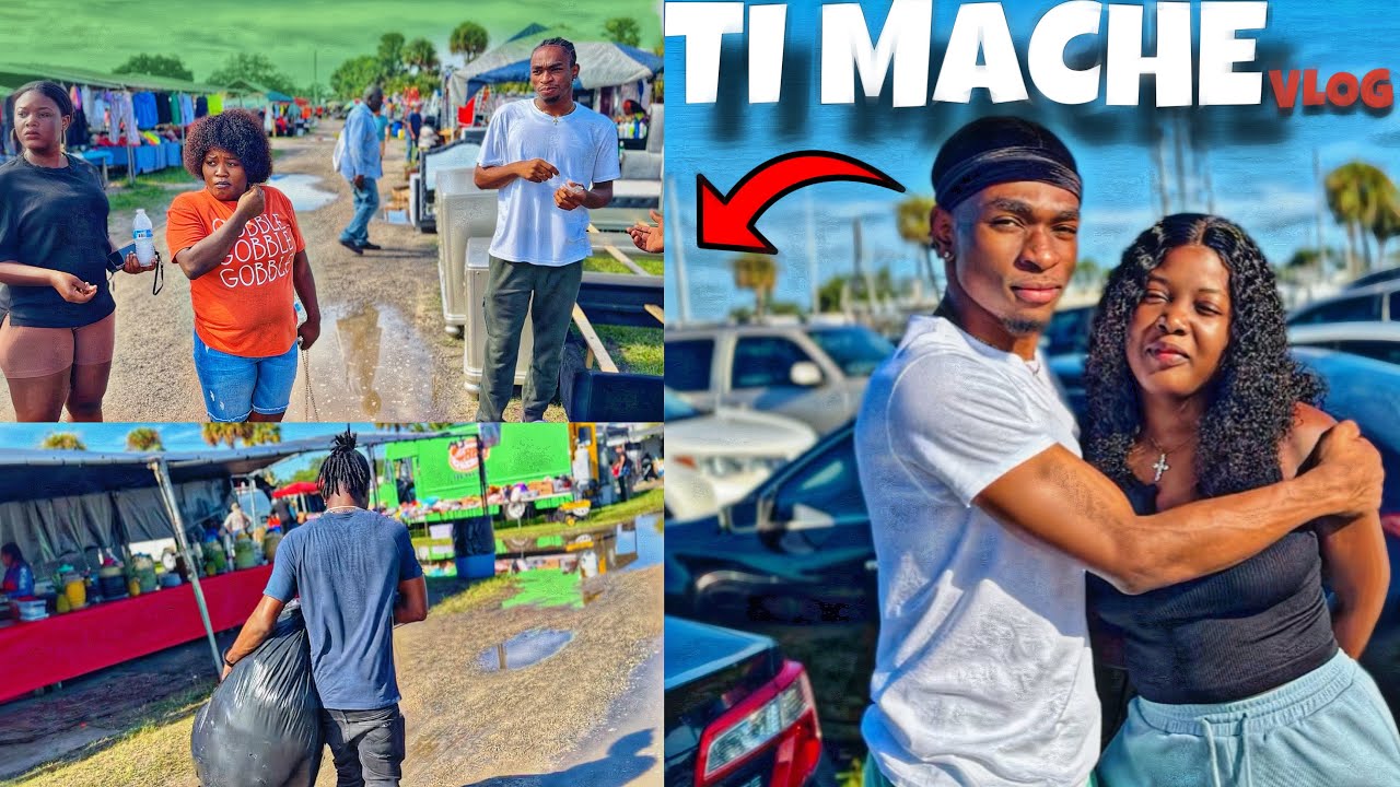 Mwen Mennen Mennaj Mwen Nan Ti Mache Pou Premye Fwa | NOU MANKE GOUMEN!!